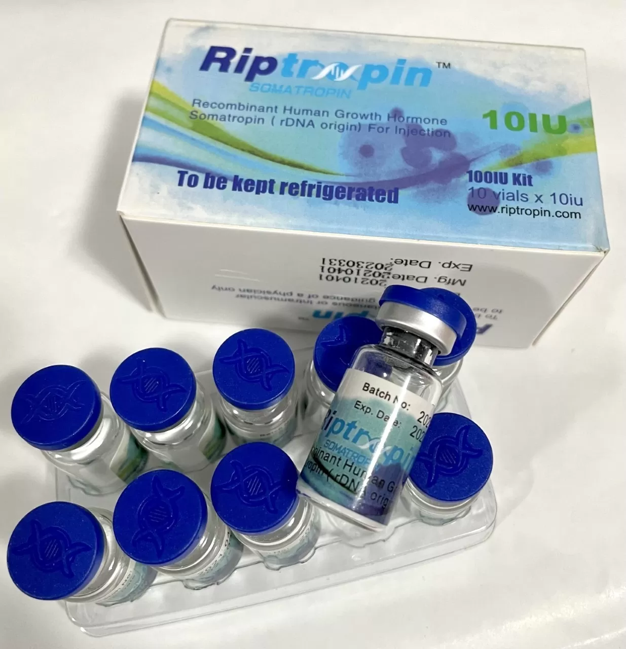 RIPTROPIN – SOMATROPIN (HGH) 100IU KIT